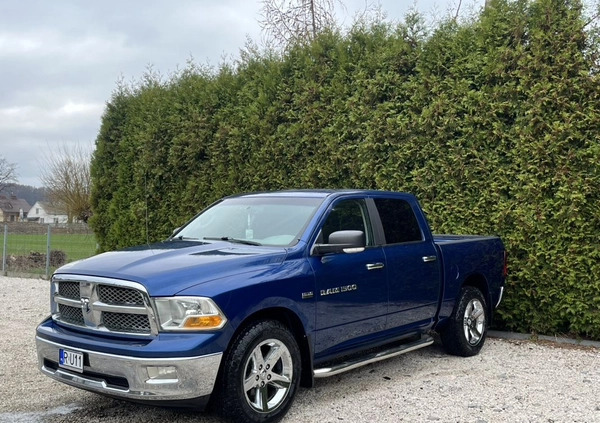 Dodge RAM cena 85900 przebieg: 217000, rok produkcji 2011 z Dębica małe 79